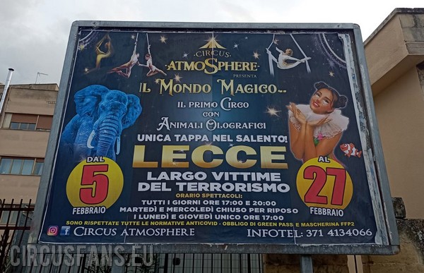 CIRCUS ATMOSPHERE A LECCE