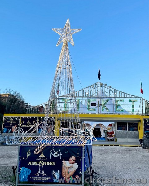 CIRCUS ATMOSPHERE A ROMA SPETTACOLO E FOTO