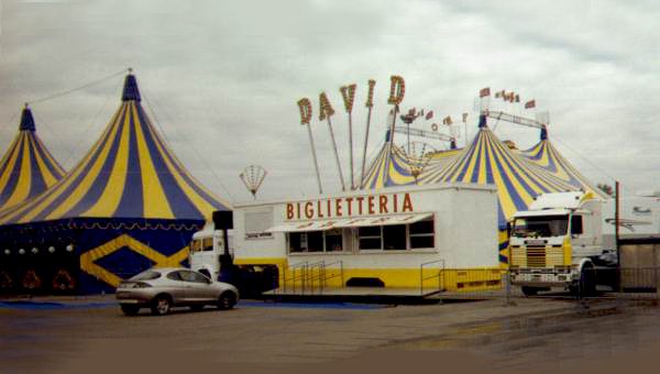 Circo DAVID ORFEI famiglia Rossante