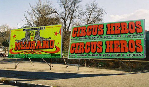 CIRCO HEROS E CIRCO MEDRANO A NAPOLI per Natale 2004