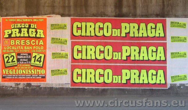MURI LOMBARDI: Circo di Praga