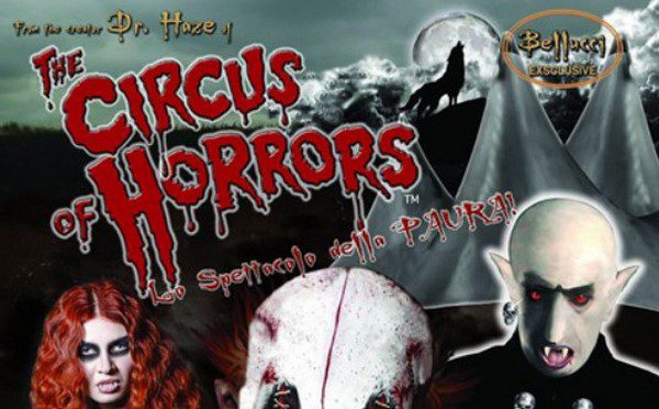 THE CIRCUS OF HORRORS DEBUTTA A BERGAMO