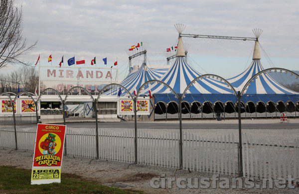 Circo MIRANDA ORFEI famiglia Alessandrini