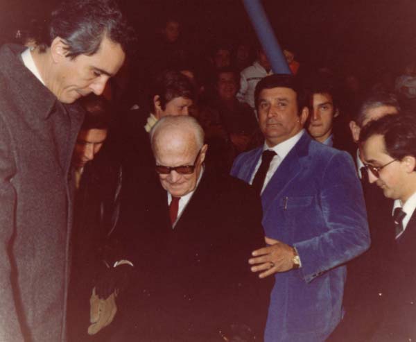 1983. IL PRESIDENTE DELLA REPUBBLICA PERTINI AL CIRCO NANDO ORFEI