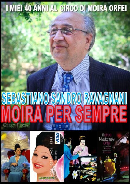 “MOIRA PER SEMPRE" IL LIBRO DI SANDRO RAVAGNANI SU AMAZON