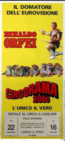 LE TIGRI DI RINALDO ORFEI AL CIRCORAMA 2000 