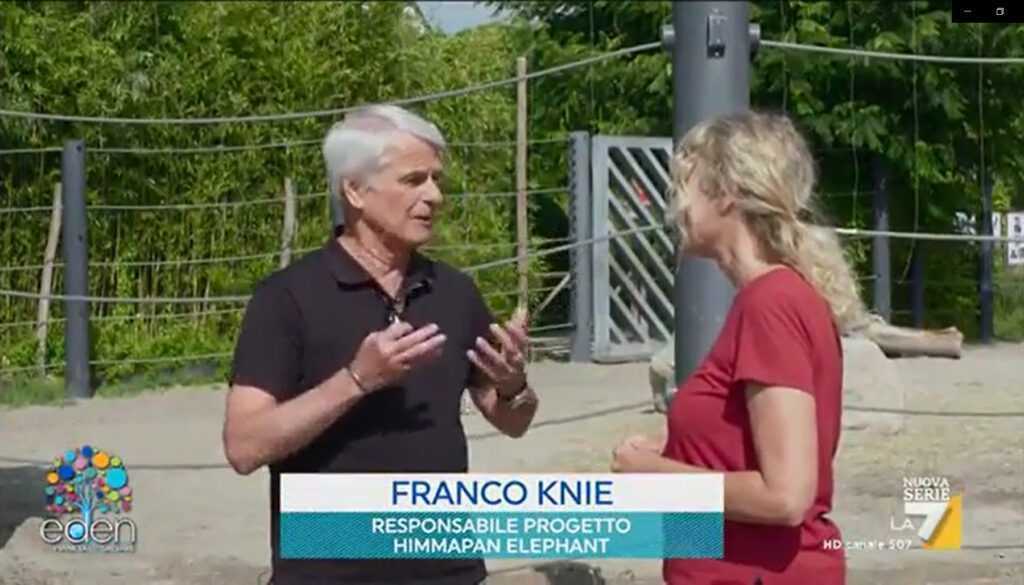 FRANCO KNIE INTERVISTATO DA LICIA COLO'