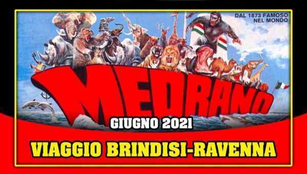 IL CIRCO MEDRANO SI IMBARCA DA BRINDISI