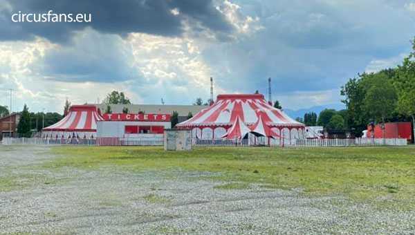 il circo peppino medini ospita un film di franco nero