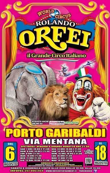 CIRCO ROLANDO ORFEI: NEWS