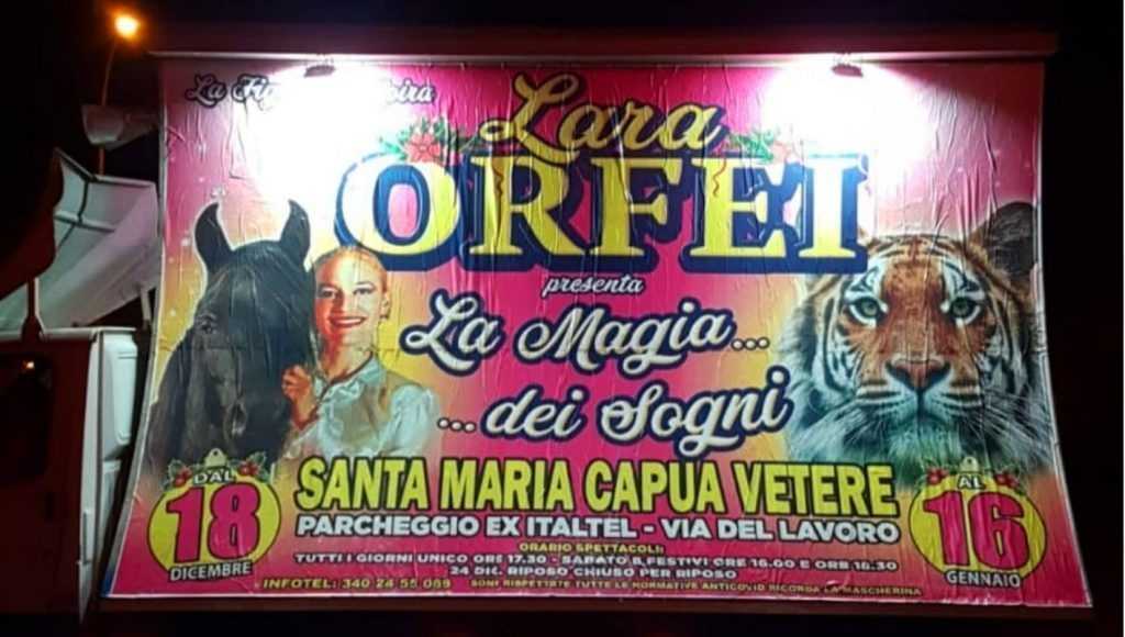 Circo LARA ORFEI società Orfei e Formisano