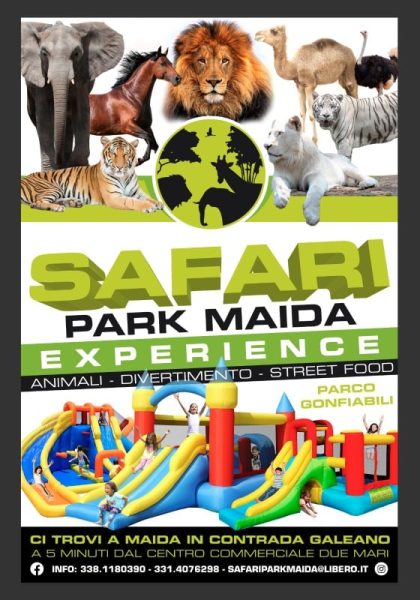 HA APERTO IL SAFARI PARK MAIDA