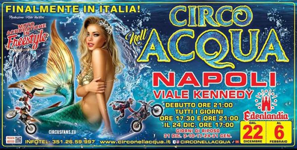 TORNA IL CIRCO NELL'ACQUA