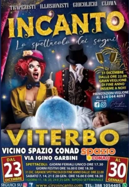 CIRCO INCANTO PER NATALE 2022 A .....