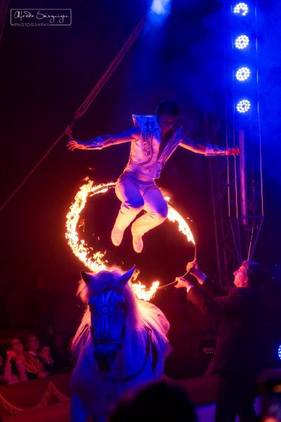 ROBERTO GUIDERI OMAGGIA IL 1° ITALIAN CIRCUS TALENT FESTIVAL - Alessandro Togni