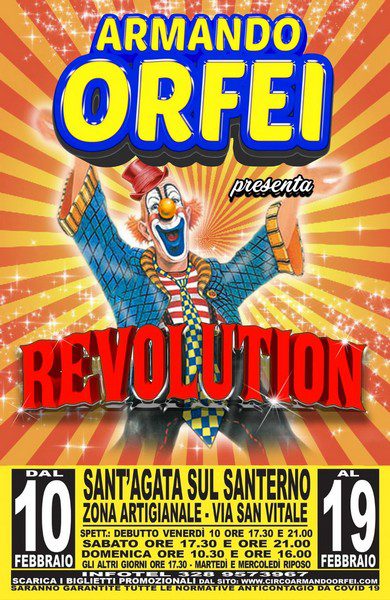CIRCO ARMANDO ORFEI a STRISCIA LA NOTIZIA