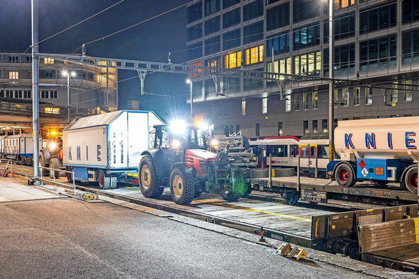 Il circo Knie non viaggerà più con il treno