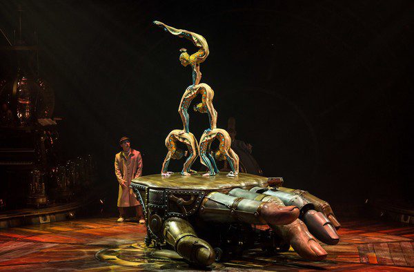 Cirque du soleil Kurios poetico e meraviglioso kolossal acrobatico