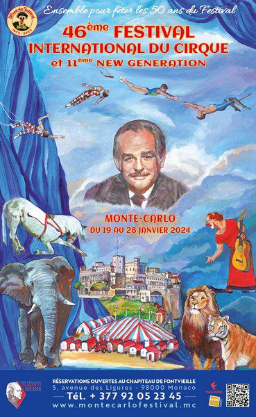 FESTIVAL DI MONTE-CARLO 2024 IL MANIFESTO UFFICIALE