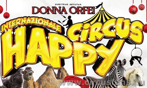 HAPPY CIRCUS DONNA ORFEI NATALE 2023 A .....