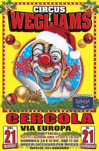 CIRCUS WEGLIAMS PER NATALE 2023 A .....