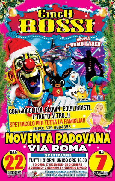 CIRCO ROSSI PER NATALE 2023 A .....