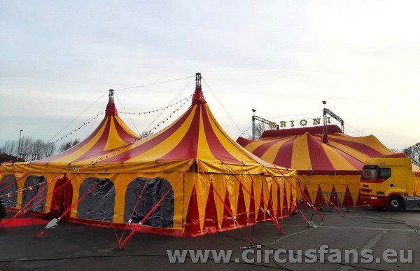 CIRCO ITALIANO GRIONI 2023 FOTO STRUTTURE A BERGAMO