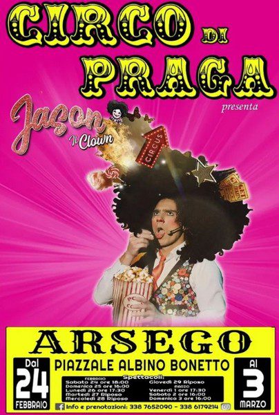 JASON AL CIRCO DI PRAGA AD ARSEGO FOTO ESTERNI