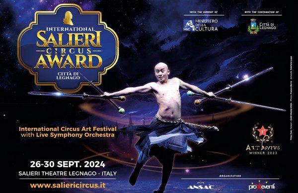 DAL 25/04/24 PREVENDITE ONLINE PER IL SALIERI AWARD