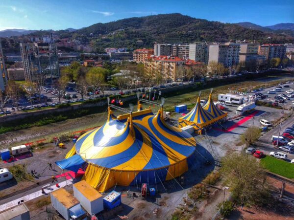 IL GRAVITY CIRCUS VISTO DAL DRONE