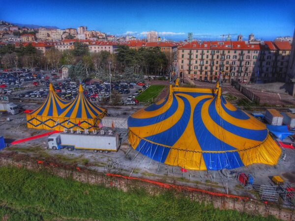 IL GRAVITY CIRCUS VISTO DAL DRONE