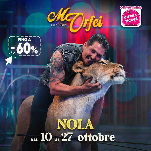 CIRCO MIRANDA ORFEI A NOLA: esterni del circo di Darix Martini