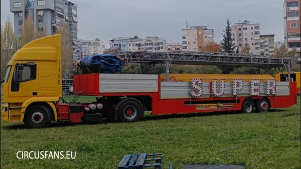 IL CIRCO MARINA ORFEI E' ARRIVATO A TIRANA
