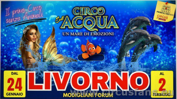 CIRCO SULL'ACQUA DOPO PARLERMO ARRIVERA' A .....