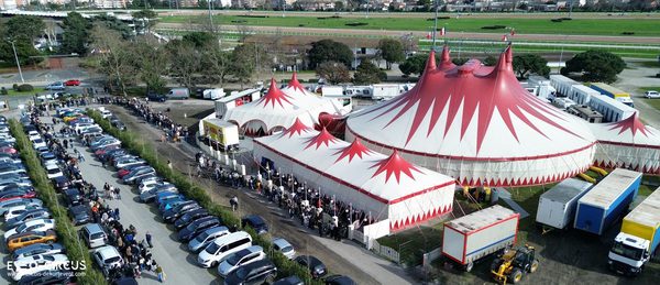CIRQUE PINDER: Le prime immagini