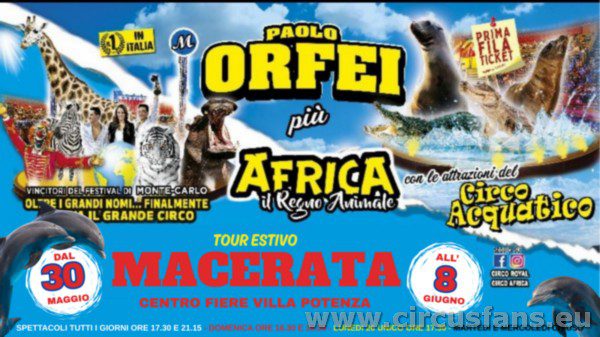 CIRCO PAOLO ORFEI AFRICA NEWS 30-04-2025