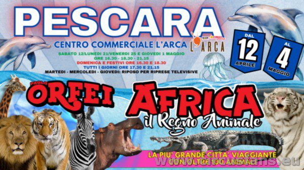 CIRCO PAOLO ORFEI AFRICA NEWS 30-04-2025
