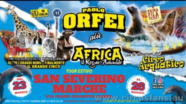 CIRCO PAOLO ORFEI AFRICA NEWS 30-04-2025