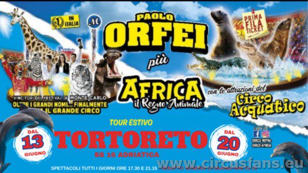 CIRCO PAOLO ORFEI AFRICA NEWS 30-04-2025