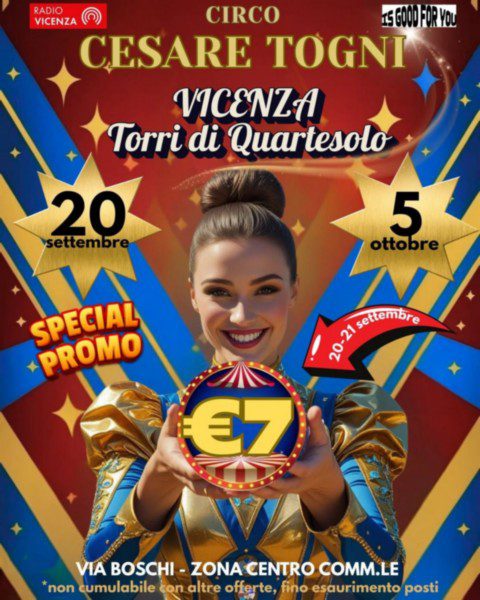 CIRCO CESARE TOGNI 2025: RECENSIONE E FOTO SHOW