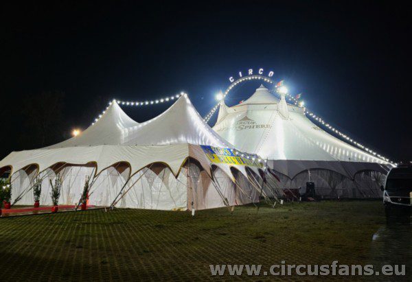IL GRANDE CIRCO DI NATALE A RIVOLI - TORINO le strutture