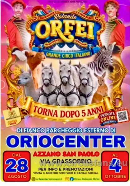 CIRCO ROLANDO BERGAMO 2026: RECENSIONE E FOTO