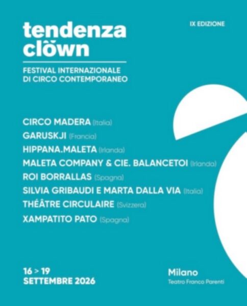 TENDENZA CLOWN 2026: LA 9A EDIZIONE DA IERI A MILANO