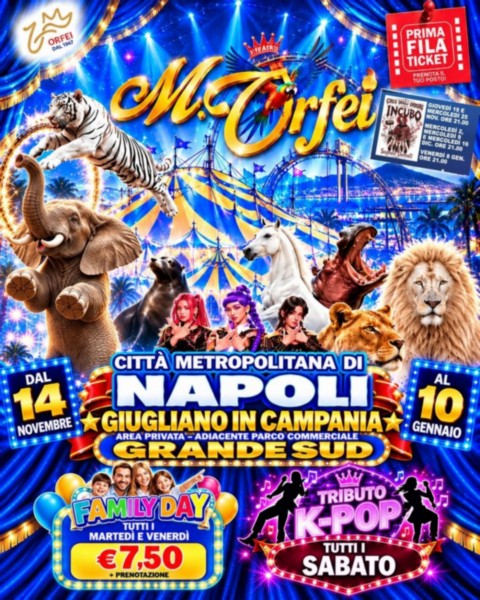 CIRCO M. ORFEI PER NATALE 2026 A .....