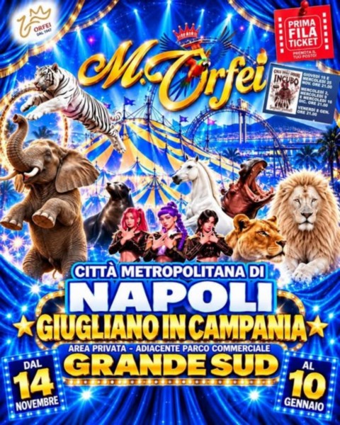CIRCO M. ORFEI PER NATALE 2026 A .....
