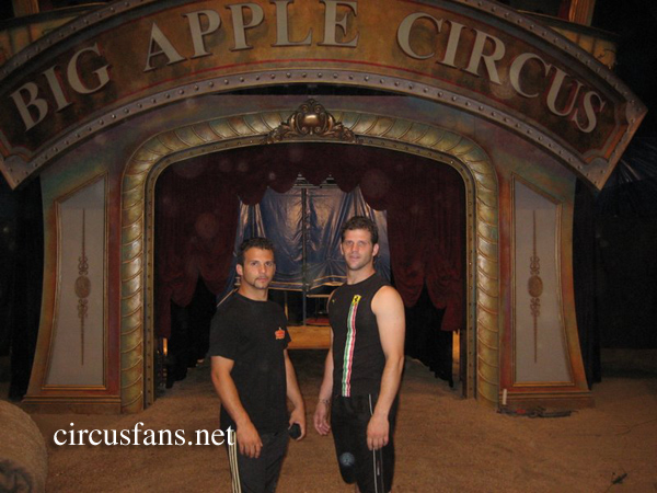 I CURATOLA BROTHERS AL BIG APPLE CIRCUS