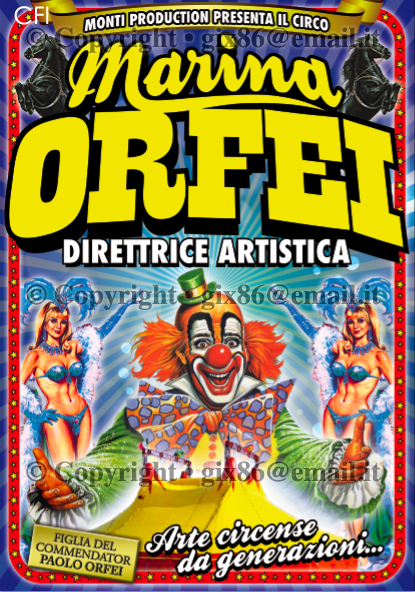 MONTI PRODUCTION circo MARINA ORFEI