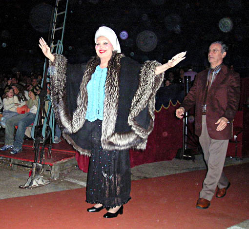 Moira Orfei a Napoli (2007) - Foto G. Ranavolo
