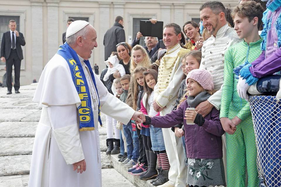 I CIRCHI DA PAPA FRANCESCO: Le foto dell'Udienza