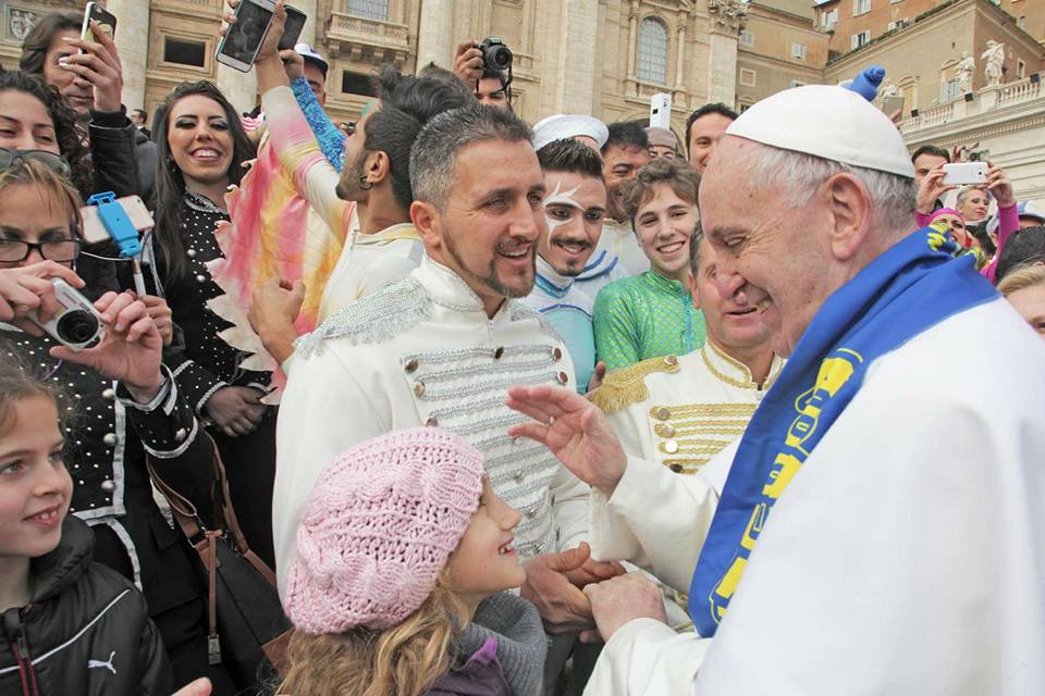 I CIRCHI DA PAPA FRANCESCO: Le foto dell'Udienza